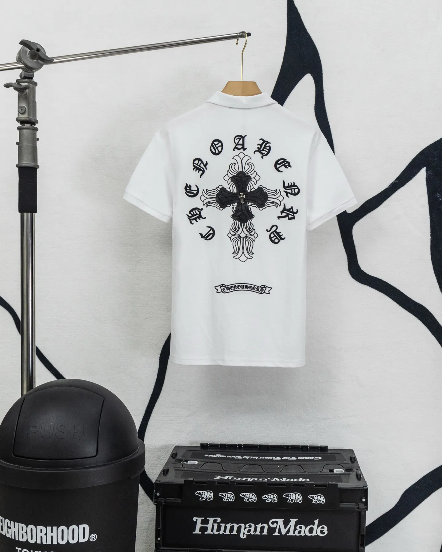 ：F 82 （ ） CH➡️ ✝️logo polo T Same Style ， ， 。 😎 Size：M-XXL